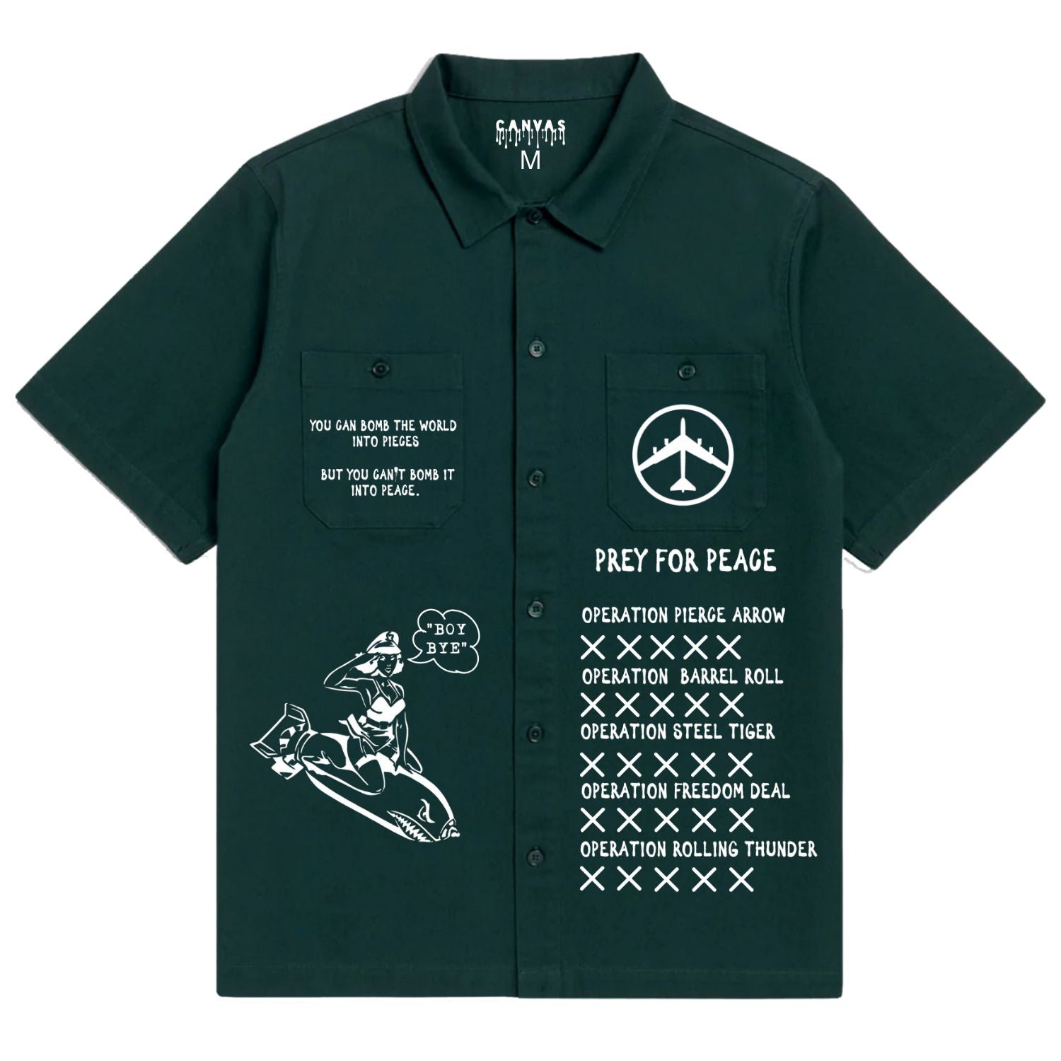 Prey For Peace Work Shirt