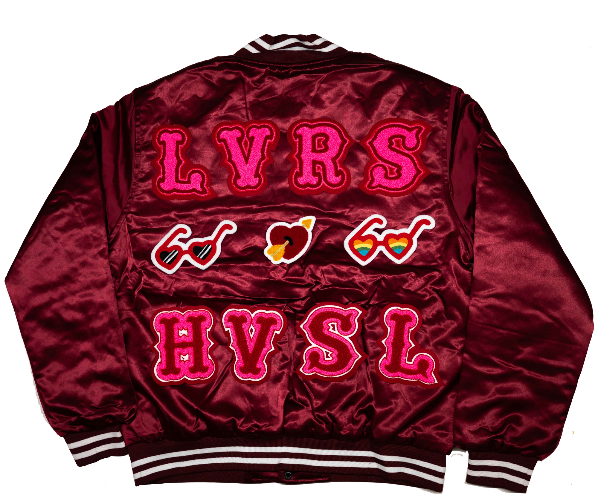 Lovers Holiday Satin Bomber