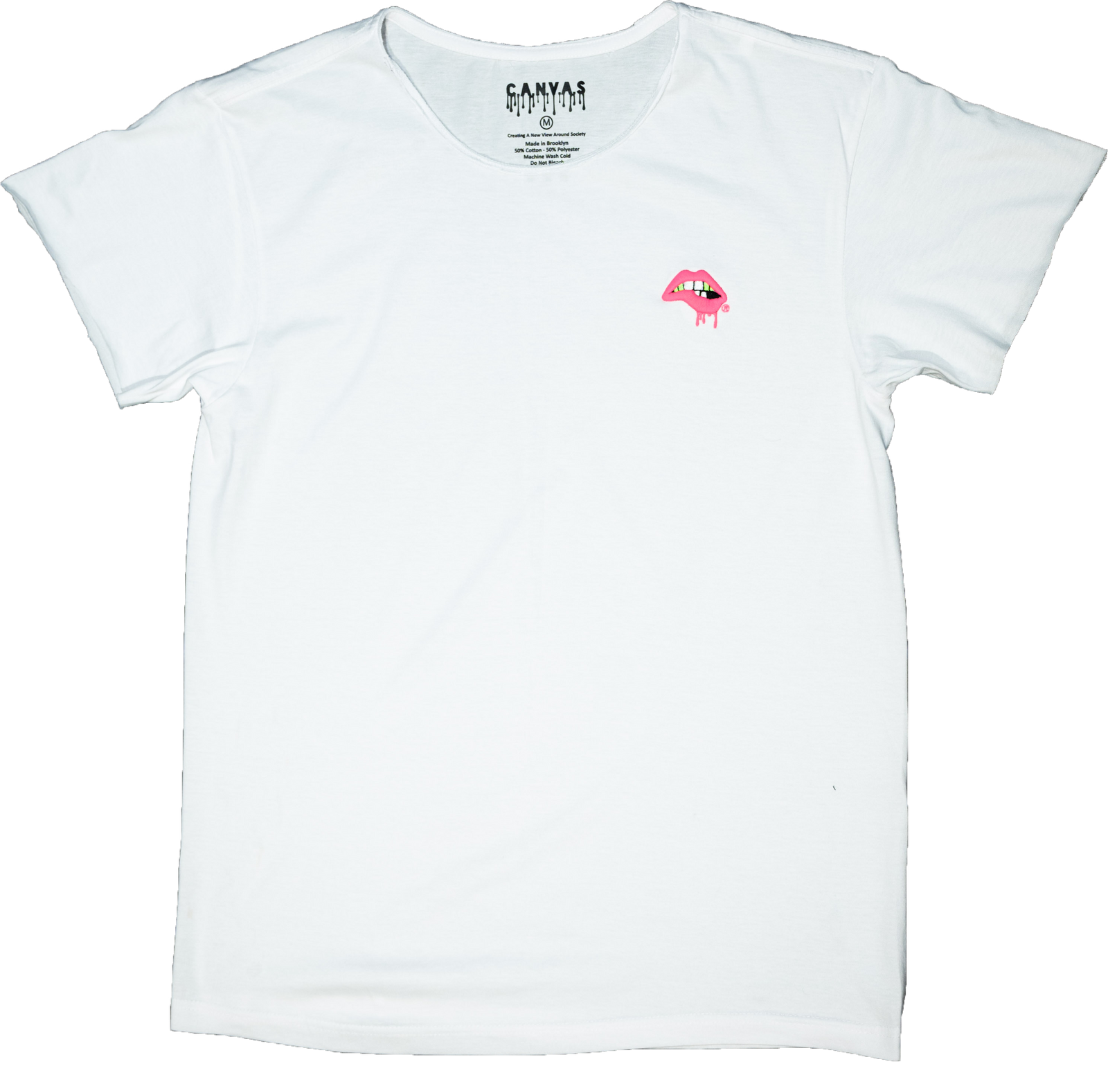 Lips Tee (White)