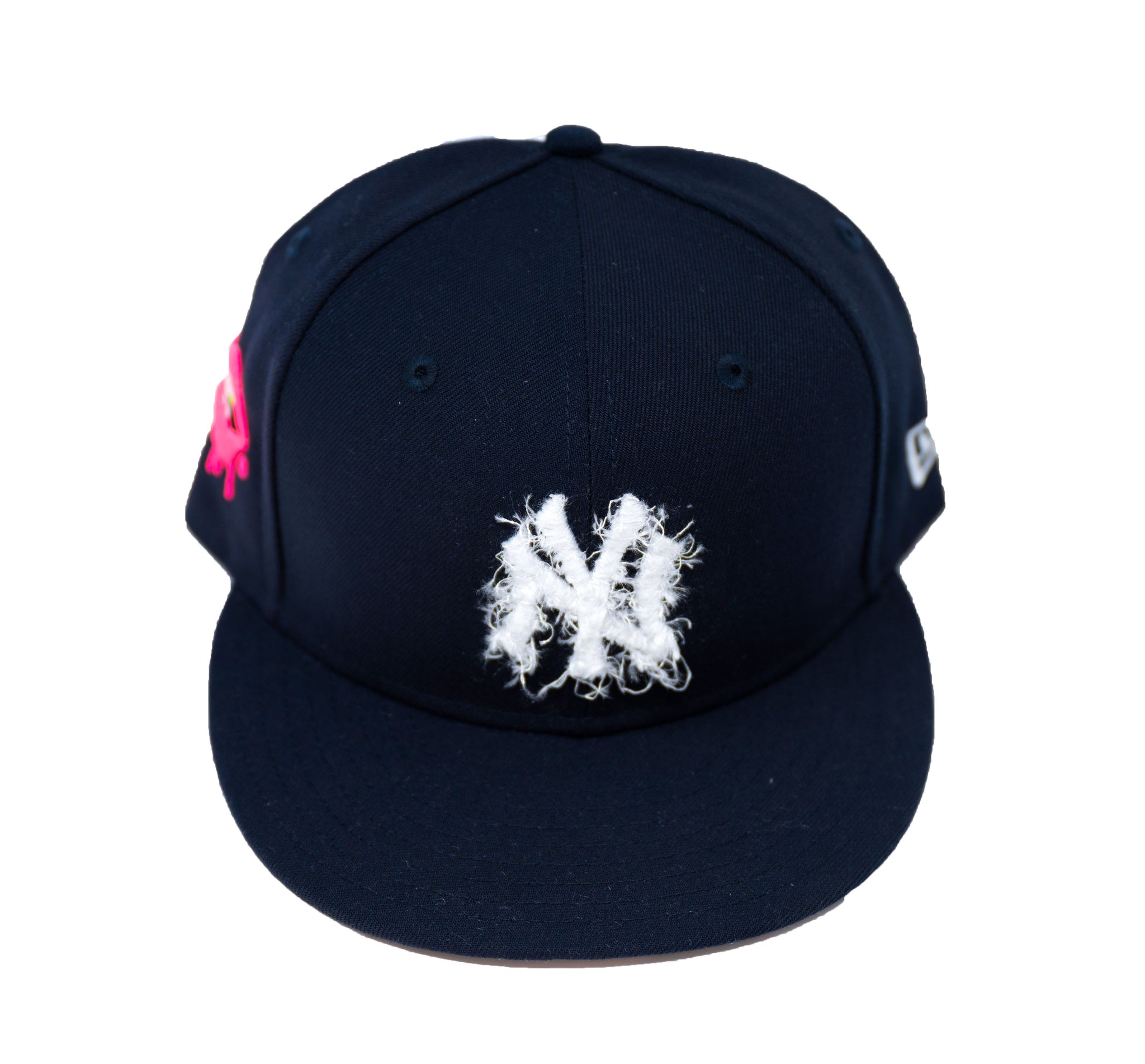 NY Yankees 3D Embroidered Baseball Cap Light Pink